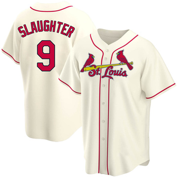 1948 Enos Slaughter Game Worn St. Louis Cardinals Jersey., Lot #80078