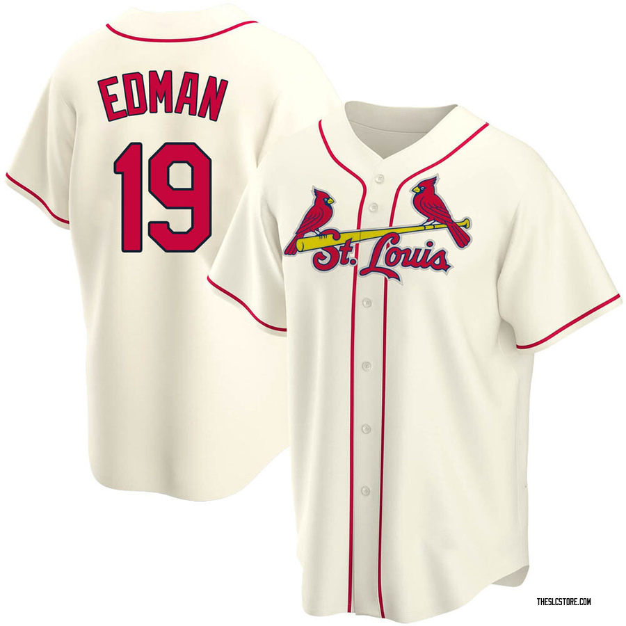 st louis cardinals cream jersey