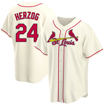 St Louis Cardinals Style Whitey Herzog Autographed Signed Custom Jerse –  MVP Authentics