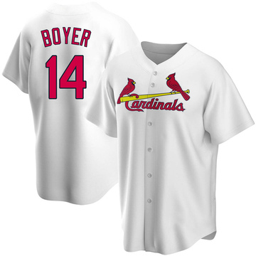 St. Louis Cardinals #14 Ken Boyer 1964 Cream Throwback Jersey on sale,for  Cheap,wholesale from China